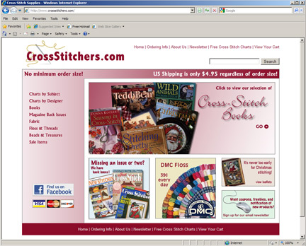 cross stitchers . com
